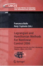 Lecture Notes In Control and Information Sciences 366 Lagrangian and Hamiltonian Methods For Nonline