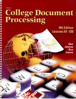 GREGG COLLEGE DOCUMENT PROCESSING 9TH EDITION LESSONS 61-120