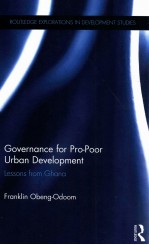 governance for pro-poor urban development lessons from ghana