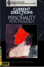 CURRENT DIRECTIONS IN PERSONALITY PSYCHOLOGY