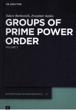 GROUPS OF PRIME POWER ORDER VOLUME 3