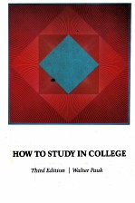 How to study in college   3rd ed.