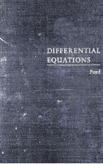 DIFFERENTIAL EQUATIONS SECOND EDITION