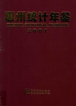 惠州统计年鉴  2001  总第8期