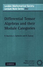 DIFFERENTIAL TENSOR ALGEBRA AND THEIR MODULE CATEGORIES