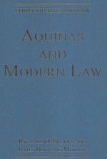 Aquinas and Modern Law