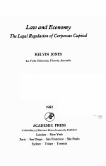 Law and Economy  The Legal Regulation of Corporate Capital