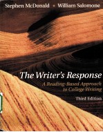 THE WRITER'S RESPONSE  THIRD EDITION