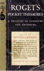 ROGET’S POCKET THESAURUS