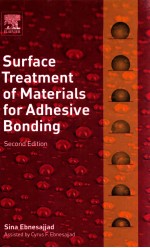 surface treatment of materials for adhesive bonding  second edition