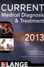 CURRENT MEDICAL DIAGNOSIS & TREATMENT FIFTY-SECOND EDITION