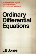 Ordinary Differential Equations For Engineering And Science Students