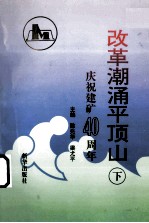 改革潮涌平顶山  庆祝平顶山矿务局建矿四十周年  下