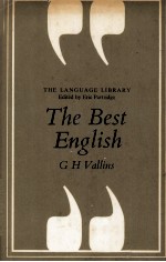 THE BEST ENGLISH