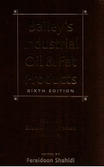 bailey's industrial oil and fat products volume 2 sixth edition