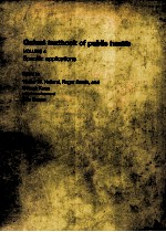 OXFORD TEXTBOOK OF PUBLIC HEALTH VOLUME 4