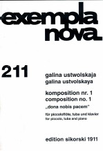 exempla nova 211 composition no.1