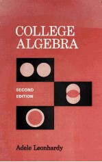 COLLEGE ALGEBRA SECOND EDITION