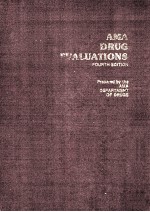 AMA DRUG FVALUATIONS FOURTH EDITION