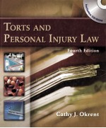 TORTS AND PERSONAL INJURY LAW  FOURTH EDITION