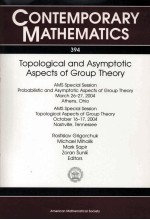 TOPOLOGICAL AND ASYMPTOTIC ASPECTS OF GROUP THEORY