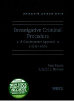 INVESTIGATIVE CRIMINAL PROCEDURE  A CONTEMPORARY APPROACH  SECOND EDITION