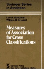 MEASURES OF ASSOCIATION FOR CROSS CLASSIFICATIONS