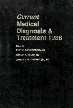 Current medical diagnosis & treatment 1988