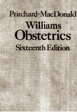 WILLIAMS OBSTETRICS  SIXTEENTH EDITION