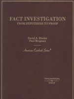 FACT INVESTIGATION  FROM HYPOTHESIS TO PROOF